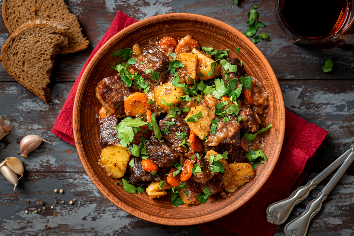 Picadinho de Carne com Legumes 🥩🥕